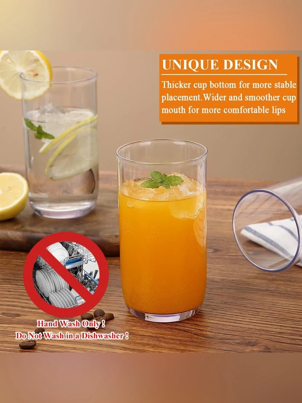 Highball Glasses Set 4pc